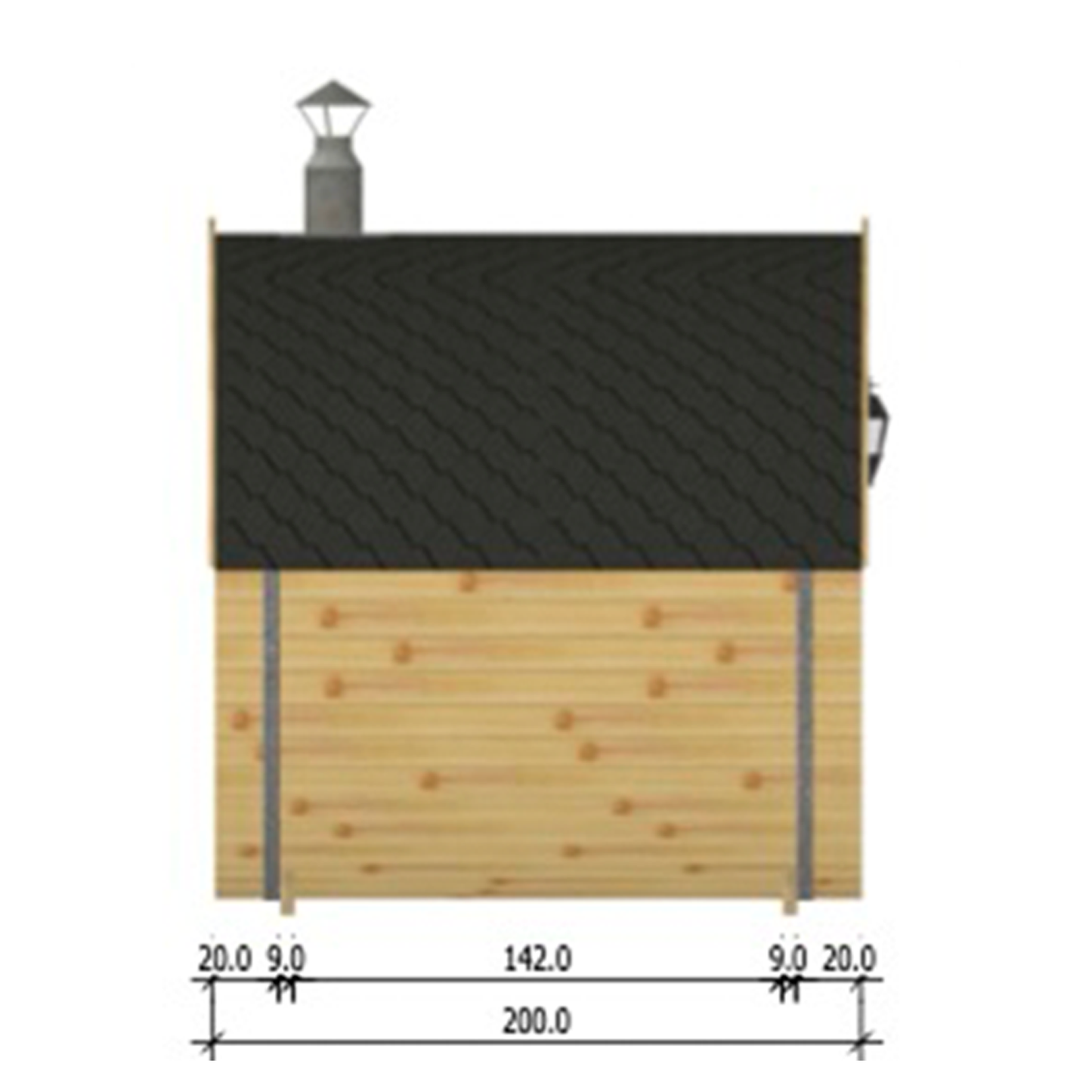 4 Person Garden Barrel Sauna